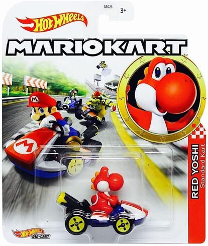 Hot Wheels Mariokart Standard Kart 1:64 Scale Redyoshi in Saudi Arabia