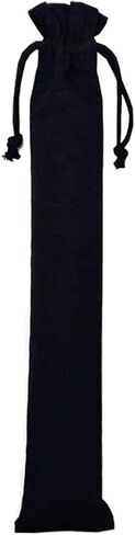 Black Protective Canvas Sleeve for Mahjong Racks and Pushers long draw string storage bag in Saudi Arabia