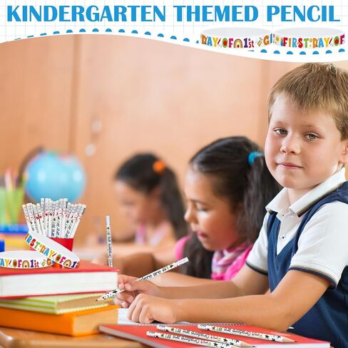 TaoBary 24 Sets 1st Graders Pencils and Silicone Bracelets Set Motivational Pencils Back to School Supplies for Kids Student Teacher Classroom Reward in Saudi Arabia