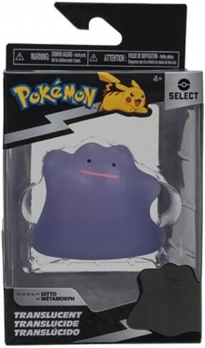 Pokémon PKW2742-3 حدد الأرقام - Ditto (Clear) ، الشكل الرسمي in Saudi Arabia