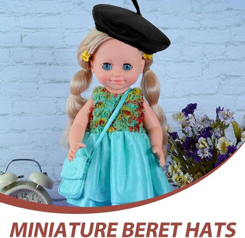 Vosarea الأنيقة Tiny Doll Hat قبعة مصغرة مصغرة للحرف للمنزل المصغرة دمية in Saudi Arabia