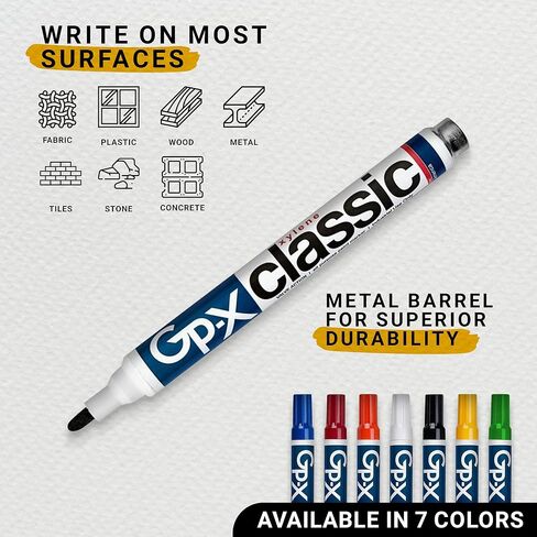 968521, GP-X Classic Paint Marker, Blue12 Unit/Pack in Saudi Arabia