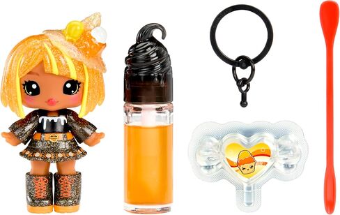 Yummiland x Halloween Lip Gloss Doll - Blair Treats Includes DIY Lip Gloss + Keychain, Cosmetic Play, Seasonal Halloween Collectible, Ages 4+ in Saudi Arabia