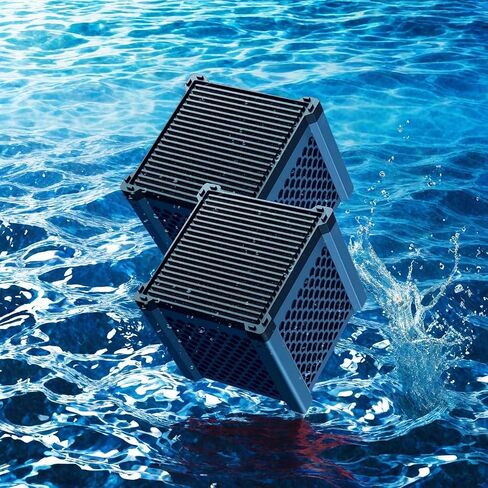 مكعب مكعب مكعب نقي حوض مياه 2.0 مكعب تنقية مياه مائي Eco مع فحم قرص العسل لخزانات الأسماك ، أحواض الخيول ، الثروة الحيوانية والمخزون (الأزرق ، 1pcs) in Saudi Arabia