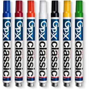 PART NO. DGC0968520 diagraph MSP 0968-520, GP-X Classic Paint Marker, Red in Saudi Arabia