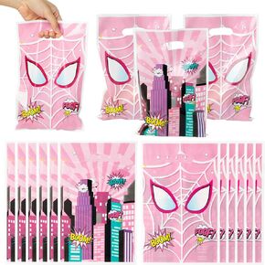 Andi Cppss Shooting Video Game Party Favor Bags - 50PCS Shooting Video Game Goodie Bags with Handles for Birthday Party Supplies, Plastic Candy Treat Snack Bag for Kids Game Theme Party Decorations in Kuwait