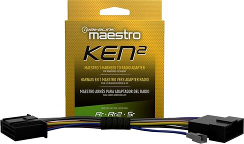 Idatalink Maestro Acc-HU-KEN2 سرج T للتوصيل والتشغيل لمجموعة مختارة من أجهزة الراديو Kenwood وJVC مع موصل 16 سنًا in Saudi Arabia