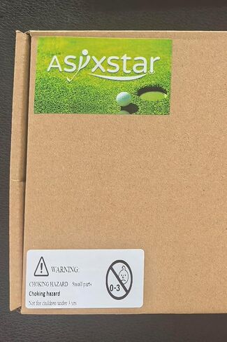 مضرب جولف صغير من Asyxstar - مضارب جولف للرجال الذين يستخدمون اليد اليمنى أو مضرب الجولف باليد اليسرى للأطفال والنساء مجموعة نوادي الجولف الصغيرة - مضارب جولف قابلة للتعديل في اتجاهين مع 5 كرات لممارسة الجولف in Kuwait