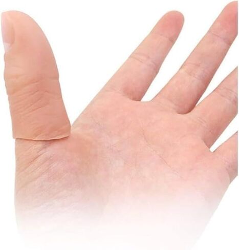 5pcs أصابع خدعة سحرية أطراف الإبهام المزيفة عرض مجموعات وملحقات مزحة in Saudi Arabia