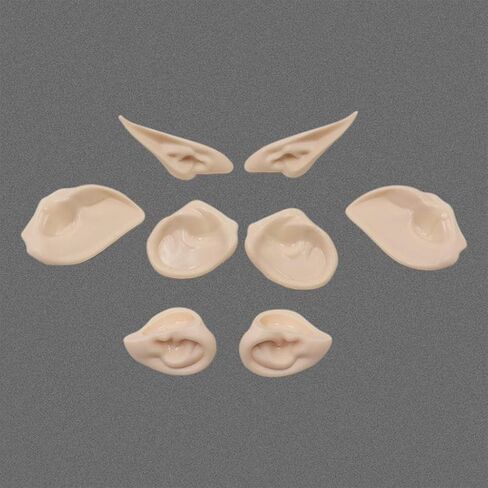 Replacement Ears for 1/6 Scale - Resin Set for DIY, Normal Ear in Saudi Arabia