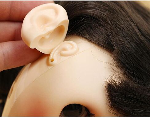 Replacement Ears for 1/6 Scale - Resin Set for DIY, Normal Ear in Saudi Arabia