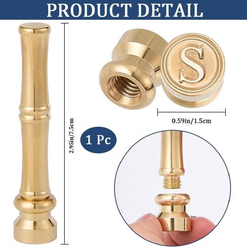 Craspire Pomegranate Wax Seal Seal Fruit Fruit Retro Sealing Wax Stamp 15mm قابلة للإزالة من النحاس النحاسي مع مقبض المعادن الخيزر in Saudi Arabia
