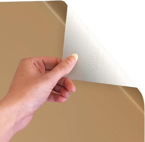 Siser EasyPSV Starling by Avery Dennison 12"x1yd (Camel) - Permanent Adhesive Vinyl, Dishwasher Safe, for Indoor & Outdoor Applications - for Use with Siser, Cricut & Silhouette Cutters in Saudi Arabia