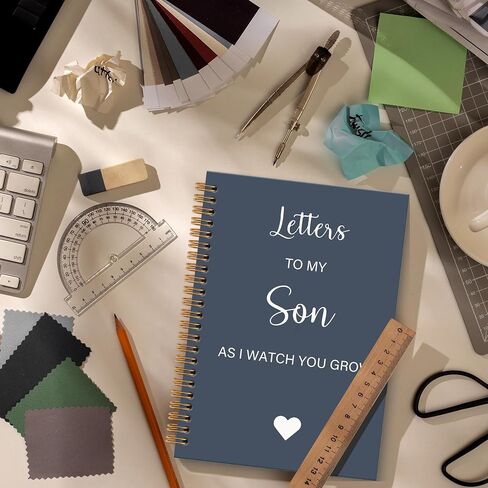 Letters To My Little Boy Notebook Journal, Mom Son Journal, Pregnancy Mothers Day Notebooks Gifts for New Mom Women, Baby Boy Shower Gift, Baby Journals for First Time Moms, 6x8.2In in Kuwait