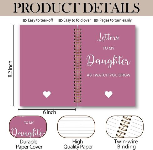 Letters To My Little Boy Notebook Journal, Mom Son Journal, Pregnancy Mothers Day Notebooks Gifts for New Mom Women, Baby Boy Shower Gift, Baby Journals for First Time Moms, 6x8.2In in Kuwait