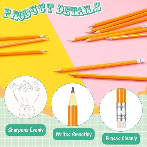 180 PCS School Supplies Bulk 60 Safety Blunt Tip Scissors 60 White Glue Stick 60 Sharpened #2 Hb Wood Pencils with Erasers Back to Schools for Party Fivors Classroom in Saudi Arabia