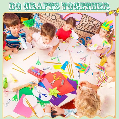 180 PCS School Supplies Bulk 60 Safety Blunt Tip Scissors 60 White Glue Stick 60 Sharpened #2 Hb Wood Pencils with Erasers Back to Schools for Party Fivors Classroom in Saudi Arabia