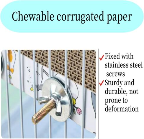 2pcs ألعاب الطيور لـ Cage - تمزيق وعلع منصة جثم ، ألعاب مضغ من الورق المقوى الآمن للببغاوات ، cockatiels ، conurs ، الببغاوات | مرفق القفص | إكسسوارات قفص الطيور in Kuwait