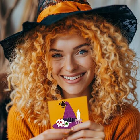 غلوبللاند الساحرة قبعة القبعة يموت من أجل DIY Scrapbooking Metal Witch Festival Cut Diays Witch Shaker Die Cuts لصنع البطاقات. in Saudi Arabia