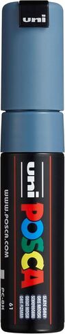 Posca Marker 8K باللون الأسود ، Posca Pens for Art Supplies ، اللوازم المدرسية ، الفن الصخري ، الطلاء النسيج ، علامات النسيج ، قلم الطلاء ، علامات الفن ، علامات Posca Paint in Kuwait
