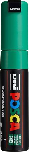 Posca Marker 8K باللون الأسود ، Posca Pens for Art Supplies ، اللوازم المدرسية ، الفن الصخري ، الطلاء النسيج ، علامات النسيج ، قلم الطلاء ، علامات الفن ، علامات Posca Paint in Kuwait