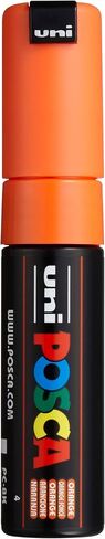 Posca Marker 8K باللون الأسود ، Posca Pens for Art Supplies ، اللوازم المدرسية ، الفن الصخري ، الطلاء النسيج ، علامات النسيج ، قلم الطلاء ، علامات الفن ، علامات Posca Paint in Kuwait