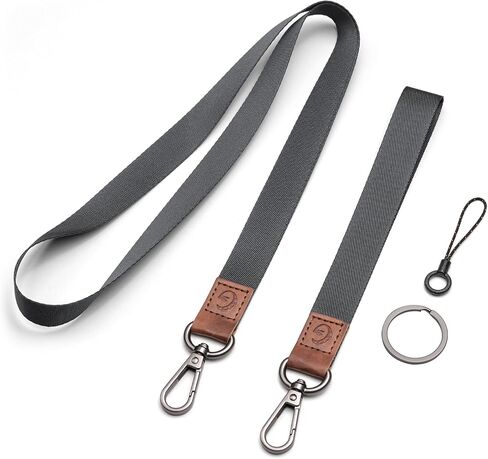 Lanyard, Long Neck Lanyard Key Lanyard, Id Badge Lanyard for Women and Men, Whistle, Keychain in Kuwait