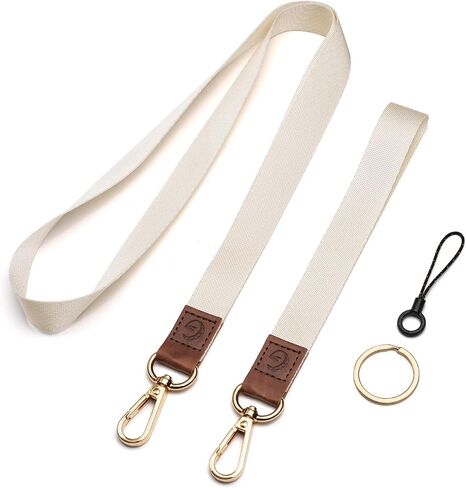 Lanyard, Long Neck Lanyard Key Lanyard, Id Badge Lanyard for Women and Men, Whistle, Keychain in Kuwait