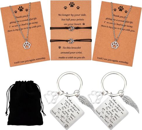 6 PCS PET Memorial Higds ، HIME PET Simplesy ، سوار CAT CAT المحبوب ، سلسلة المفاتيح التذكارية للحيوانات الأليفة للنساء اللواتي يفقدون الحيوانات الأليفة ، هدية تعاطف الحيوانات الأليفة in Kuwait