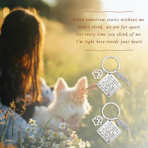 6 PCS PET Memorial Higds ، HIME PET Simplesy ، سوار CAT CAT المحبوب ، سلسلة المفاتيح التذكارية للحيوانات الأليفة للنساء اللواتي يفقدون الحيوانات الأليفة ، هدية تعاطف الحيوانات الأليفة in Kuwait