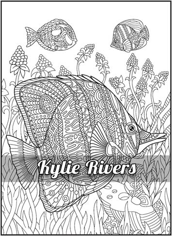 100 Ocean Animals: Relaxing Adult Coloring Book for Women & Men - Spiral Bound | Fun Facts & Stress Relief Coloring of Octopuses, Whales, Dolphins, Sea Turtles, Sharks, Stingrays, Axolotls & More in Saudi Arabia