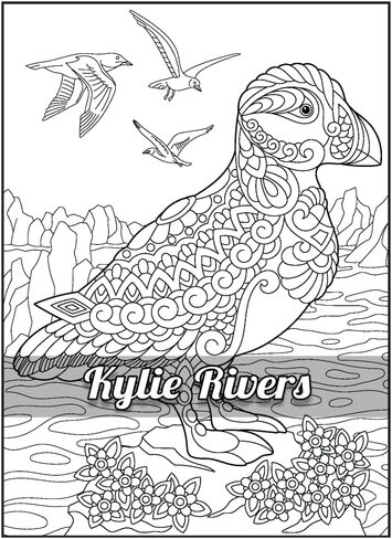 100 Ocean Animals: Relaxing Adult Coloring Book for Women & Men - Spiral Bound | Fun Facts & Stress Relief Coloring of Octopuses, Whales, Dolphins, Sea Turtles, Sharks, Stingrays, Axolotls & More in Saudi Arabia