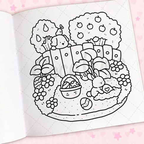 Cozy Cuties: Coloring Book for Adults and Kids (Cozy Spaces Coloring) in Saudi Arabia