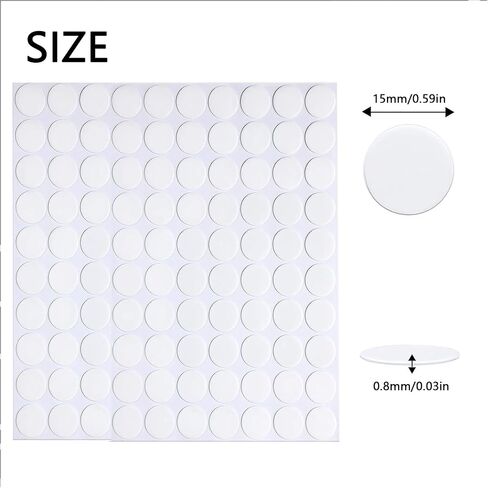 LMJIA Adhesive Putty for Clean and Removable Wall Hanging, Crafts, Balloons, and Party Decorations - Two-Sided Mounting Stick Dots Tack in Kuwait