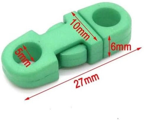 20Pcs Muticolor Breakaway Buckles Mini Safety Plastic Contoured Side Release Buckles Breakaway Clasp for Necklace Bracelet Webbing Backpack Sewing Accessories in Saudi Arabia
