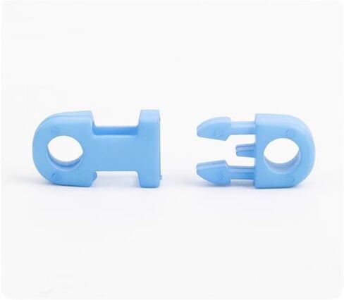 20Pcs Muticolor Breakaway Buckles Mini Safety Plastic Contoured Side Release Buckles Breakaway Clasp for Necklace Bracelet Webbing Backpack Sewing Accessories in Saudi Arabia