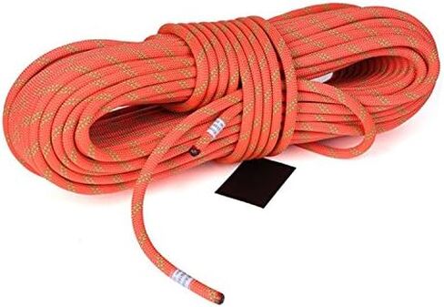MaxS Climbing Auxiliary Rope Static Rope Safety Rescue Rope Diameter 10mm,(Black Length:10Meter) in Saudi Arabia