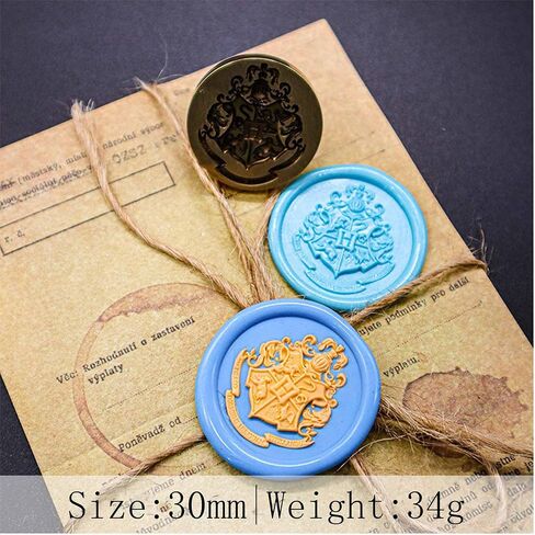 Wax Seal Stamp - Flying Dragon Sealling Wax Stamp with Wing, Shield Stamp with Engraved Rose, 3D Shaped Removable Brass Head in Saudi Arabia