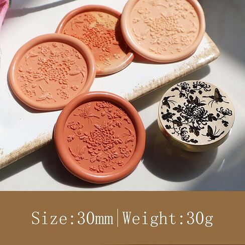 Wax Seal Stamp - Flying Dragon Sealling Wax Stamp with Wing, Shield Stamp with Engraved Rose, 3D Shaped Removable Brass Head in Saudi Arabia