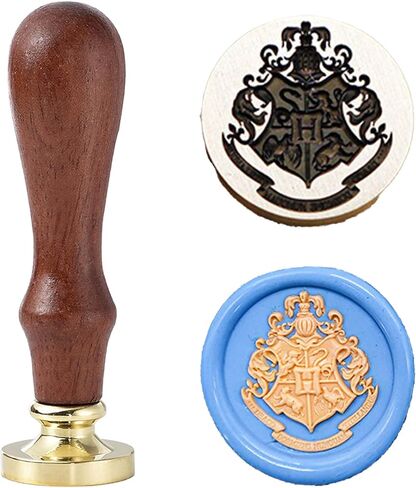 Wax Seal Stamp - Flying Dragon Sealling Wax Stamp with Wing, Shield Stamp with Engraved Rose, 3D Shaped Removable Brass Head in Saudi Arabia