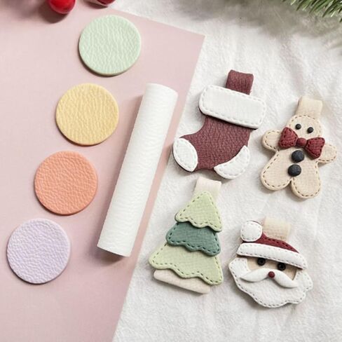HOBBIESAY Polymer Clay Texture Roller Clay Earring Molds Polymers Clay Texture Sheets Polymer Clays Leather Textures Roller Embossing Pottery Textures Rollers for Polymer Clay Earrings Jewelry in Saudi Arabia