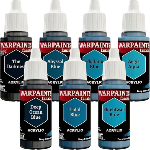The Army Painter, Warpaints Flexible Triad PLUS+: Black & Greys, 7 x 18 ml acrylic paints - Miniature quality hobby paint for Dungeons and Dragons & Warhammer Miniatures in Saudi Arabia