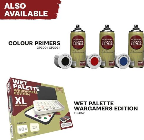 The Army Painter, Warpaints Flexible Triad PLUS+: Black & Greys, 7 x 18 ml acrylic paints - Miniature quality hobby paint for Dungeons and Dragons & Warhammer Miniatures in Saudi Arabia
