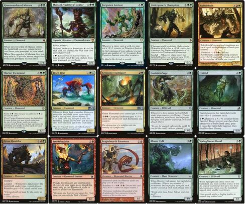 القائد الأولي - EDH - Green Red Blue - Built Custom - Magic the Gathering - MTG - 100 Card! in Saudi Arabia