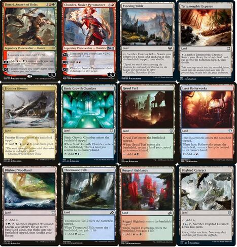 القائد الأولي - EDH - Green Red Blue - Built Custom - Magic the Gathering - MTG - 100 Card! in Saudi Arabia