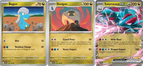 Salamence EX 114/159 - رحلة معًا - Pokemon Double Card Card Lot in Saudi Arabia
