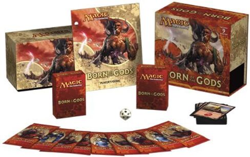 Magic: the Gathering - Born of The Gods - Sealed Fat Pack (9 Booster Packs & More) in Saudi Arabia