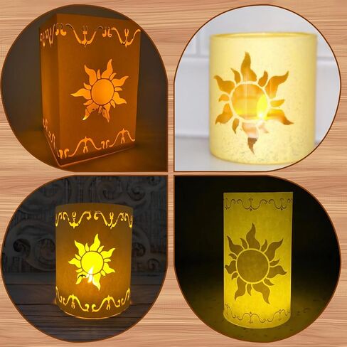 4 PCS Sun Stencils للطلاء على خشب البوهو Sun Stelics للحرف اليدوية قال قالب رسم كبير ل Canvas الأثاث بطاقة الجدار صنع ديكور المنزل in Saudi Arabia