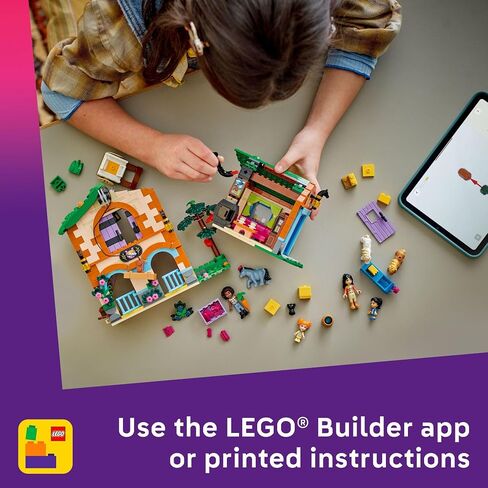LEGO Friends Pony Ranch & Stable Pretend Play Building Toy - Playset with 3 Horse Toys for Creative Storytelling - Birthday Gift Idea for Girls & Boys, Ages 7+ Who Love Horse Stuff - 42654 in Saudi Arabia