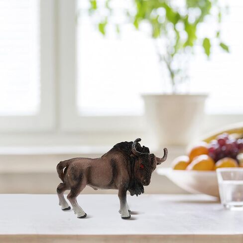 4Pcs Miniature Cattle Figurines Set Animal Animal Figures Cow Toys Bull Toys Farm Animals Cognition Miniature Cake Toppers for Desktop Decor in Saudi Arabia